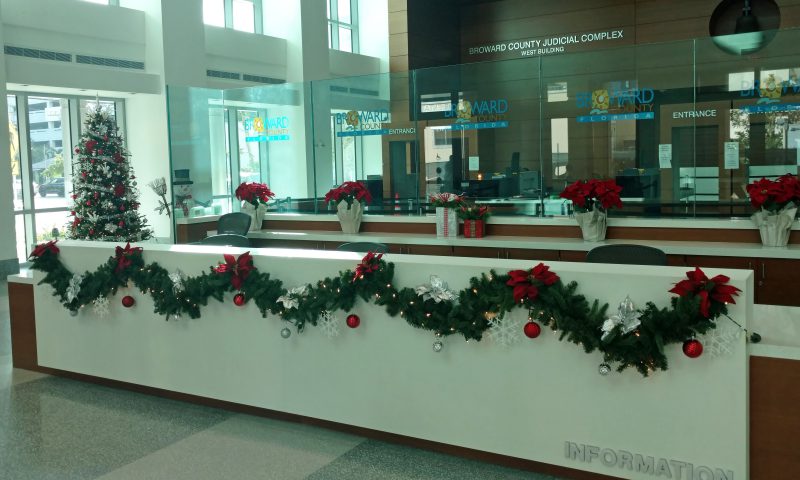 Holiday Decor at the Seventeenth