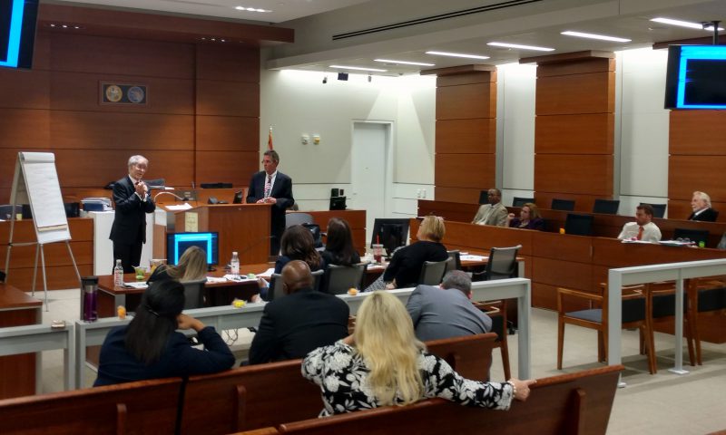 Judges Schiff and Denkin Host Training for New Judges