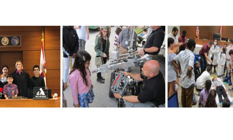 Court Administration Hosts Take Your Child to Work Day 2018