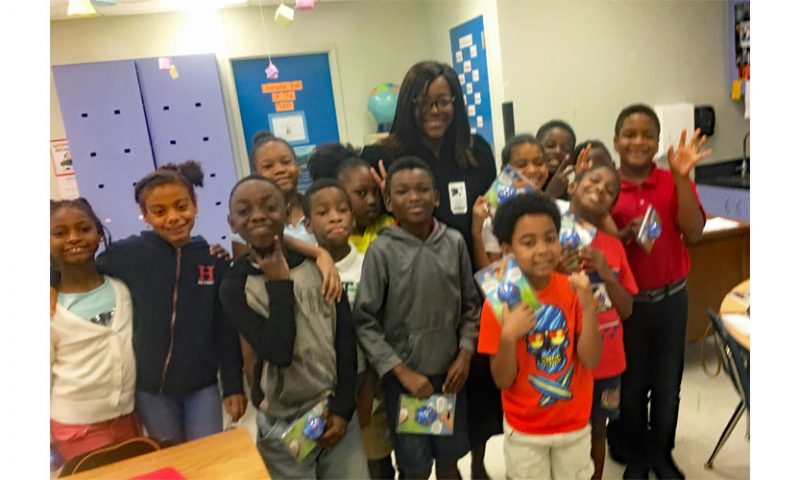 Judge Barner Gives Back at Career Day