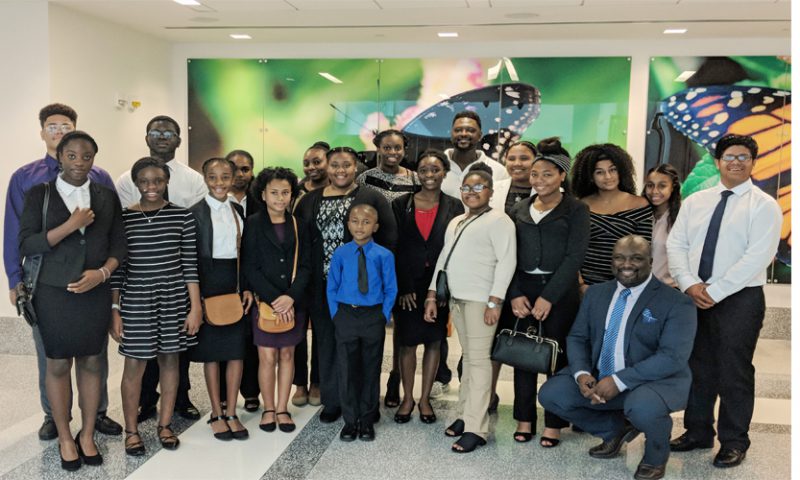 Broward Social Network Students Visit Courthouse