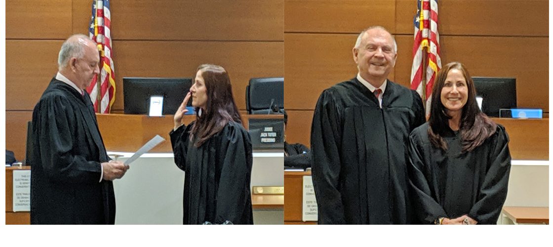 Judge Susan Alspector Sworn In