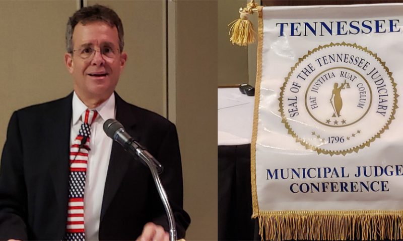Judge Schiff Featured Presenter for Tennessee Municipal Judges Conference