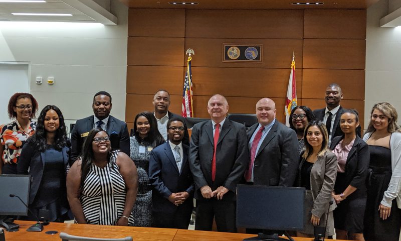 TJ Reddick Bar Association Tours Central Courthouse