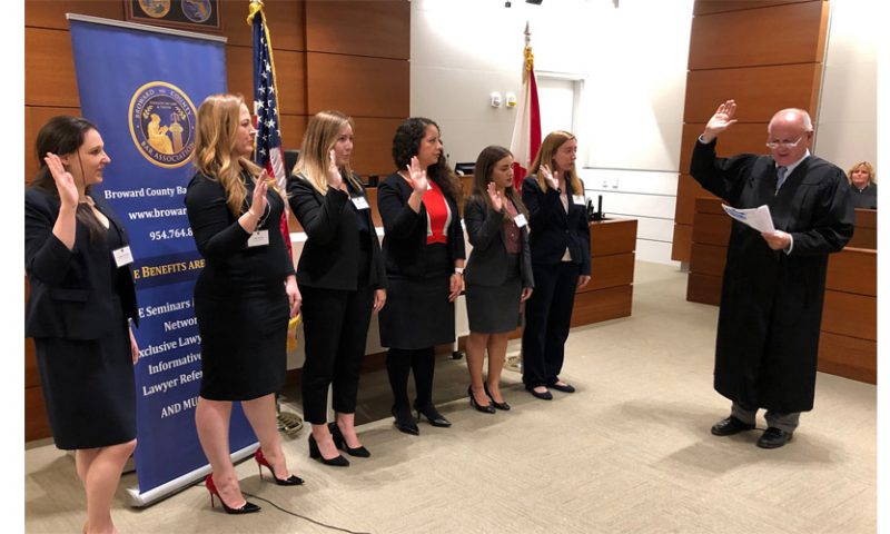 Inaugural “Welcome to the Broward Bar” Ceremony Held