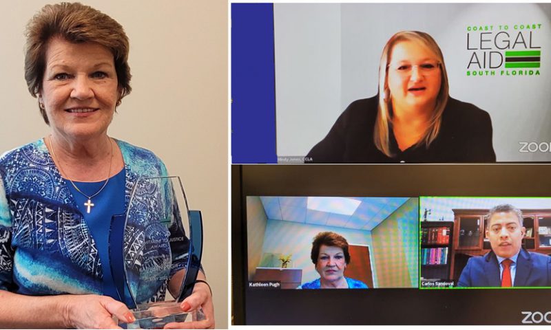 Court Administrator Kathy Pugh, Esq. Receives 2022 Commitment to Justice Award