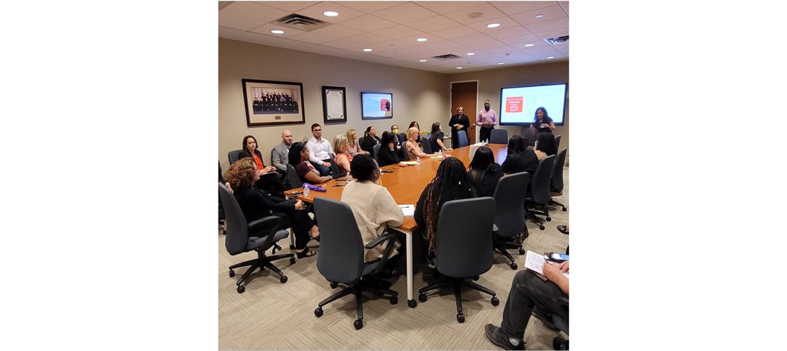 Judge Stacy Ross works with RISE Court to present a training on Human Trafficking