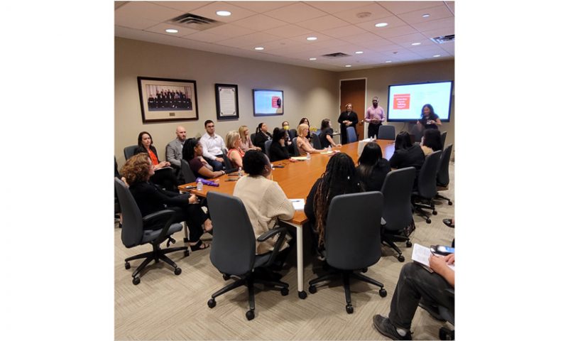 Judge Stacy Ross works with RISE Court to present a training on Human Trafficking