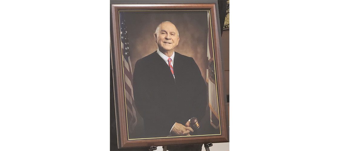 Chief Judge Jack Tuter Honored with Unveiling of Portrait