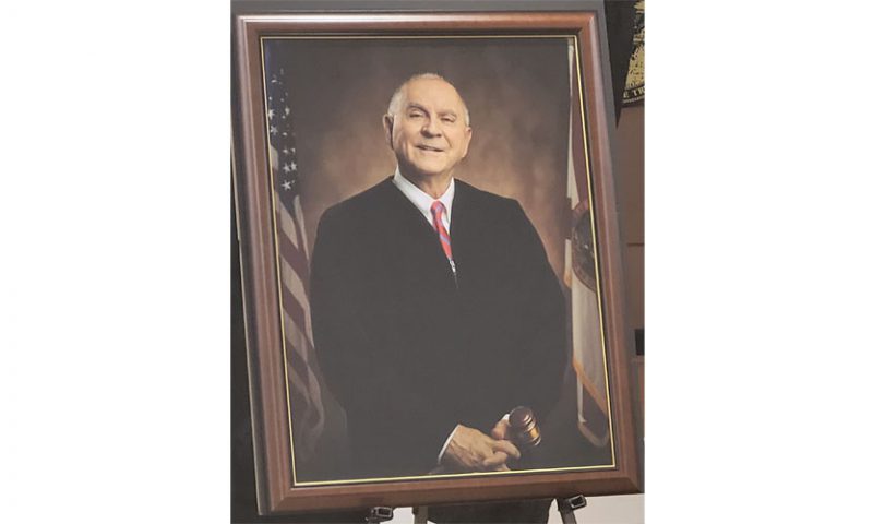Chief Judge Jack Tuter Honored with Unveiling of Portrait
