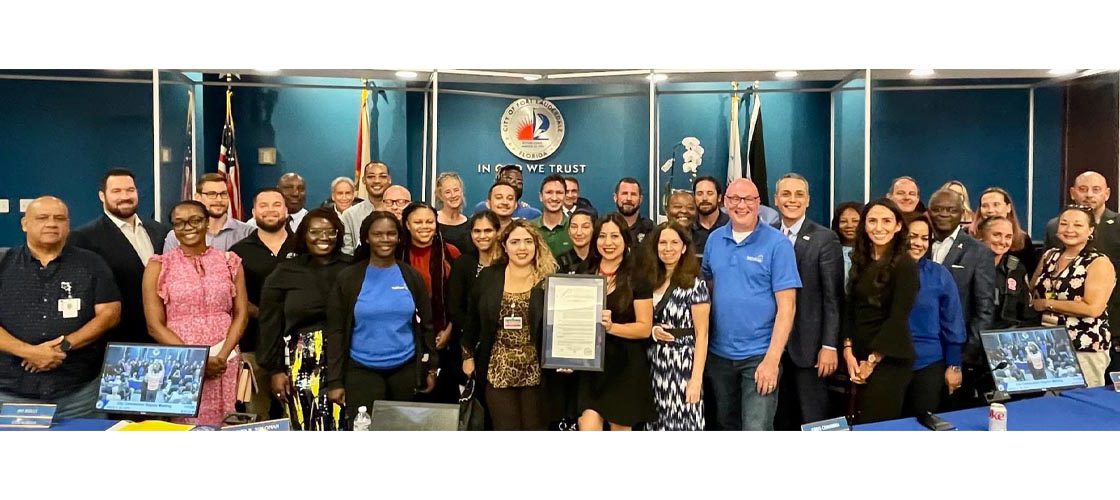 Community Court Providers honored by the City of Fort Lauderdale