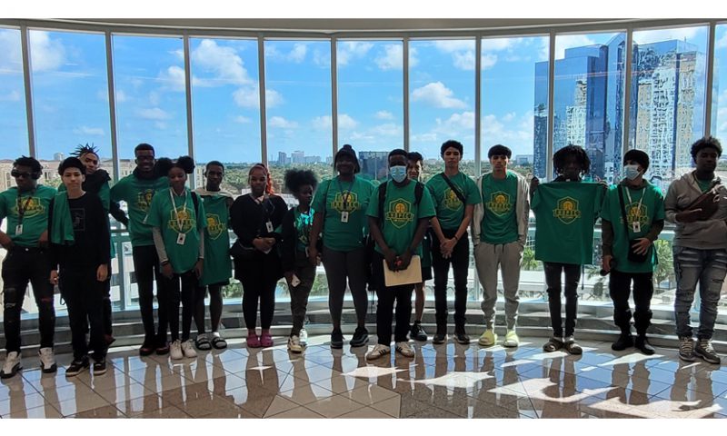 Henry D. Perry Education Center visits the 17th Judicial Circuit