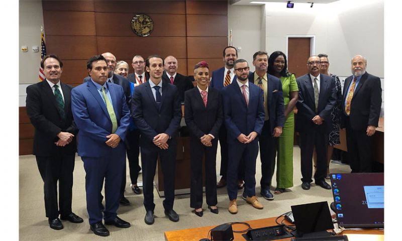 Civil Traffic Hearing Officers Sworn In at 17th Judicial Circuit Courthouse