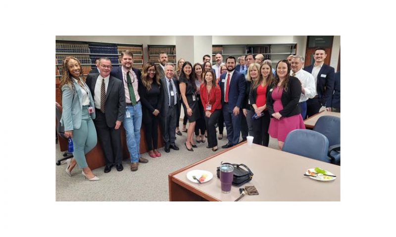 Broward County Bar Association Young Lawyers Section host breakfast