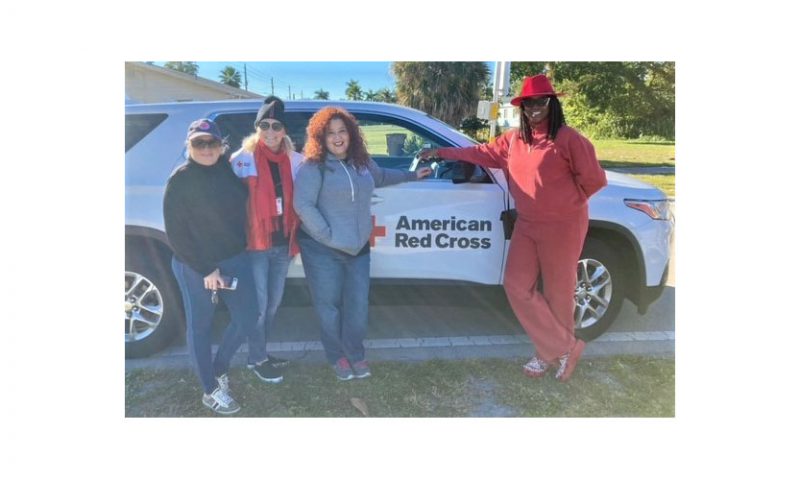 Judge Moon joins Red Cross for MLK Parade