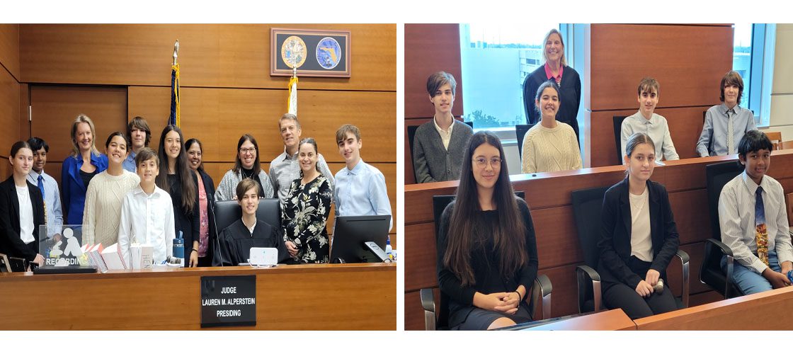 Classical Conversations of West Plantation visit the 17th Circuit