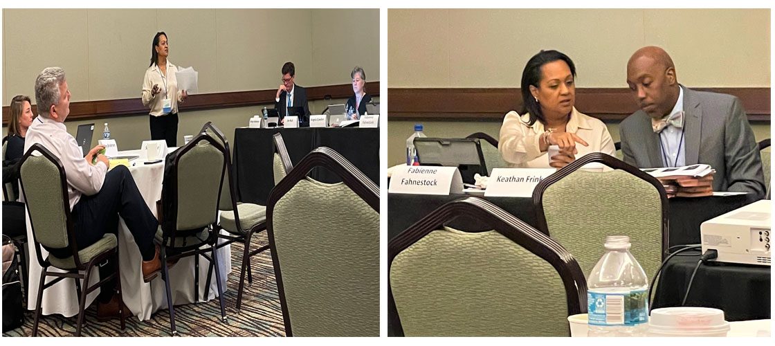 Judge Fahnestock and Judge Frink Teach Civil Law