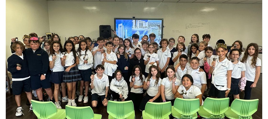 Judge Alperstein Visits David Posnack Jewish Day School