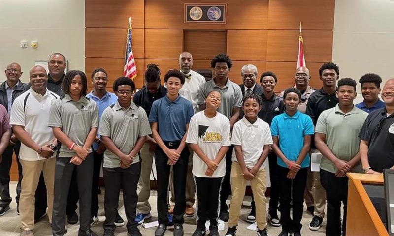 Men of Tomorrow Visit the 17th Circuit