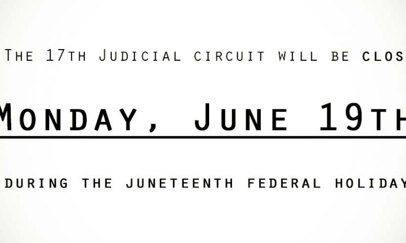 Closed for Juneteenth