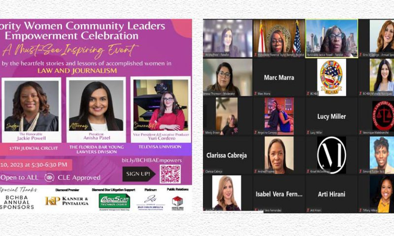 Judge Barner and Judge Powell Honored by Broward County Hispanic Bar Association