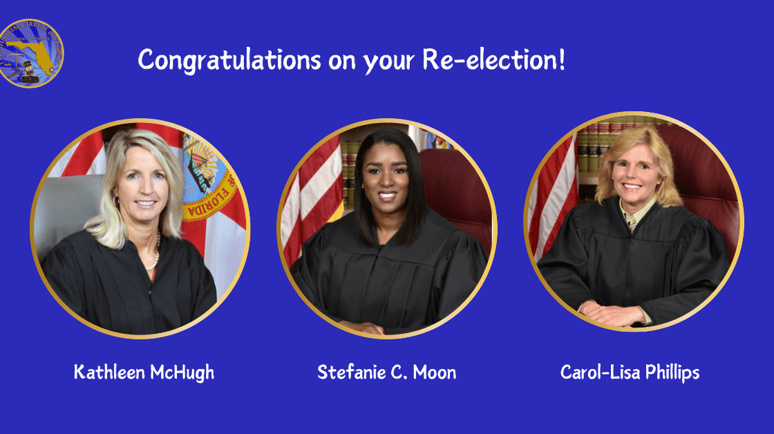 Three Incumbent Judges Returned to the Bench