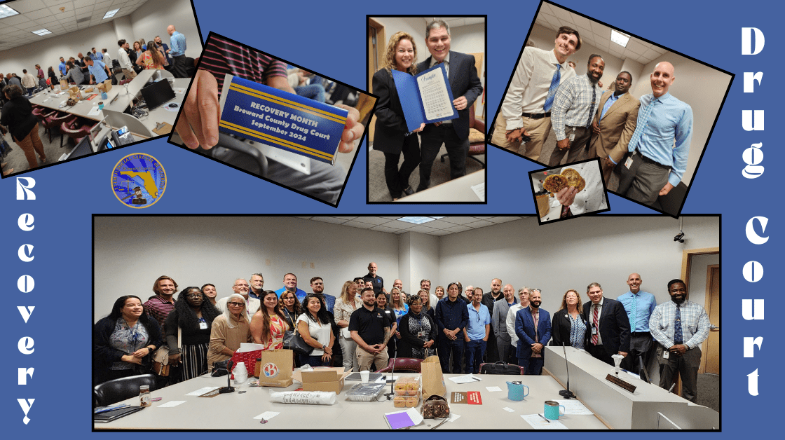 Drug Court Personnel Highlight National Recovery Month 