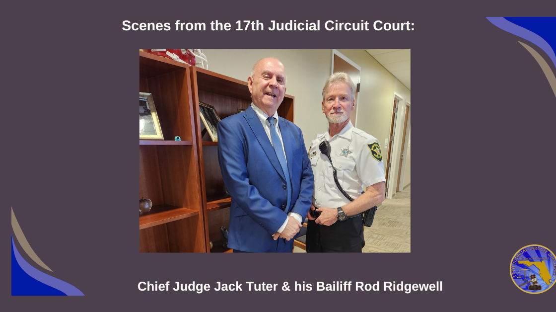 Scenes from the 17th Judicial Circuit Court
