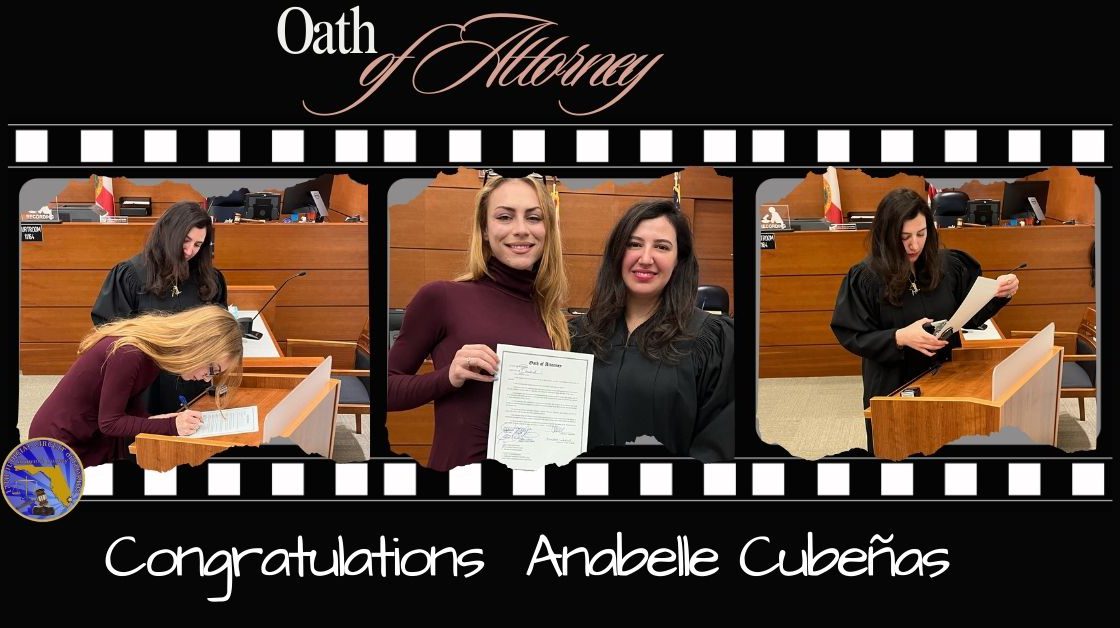 Administering the Oath of Attorney to a Former Student