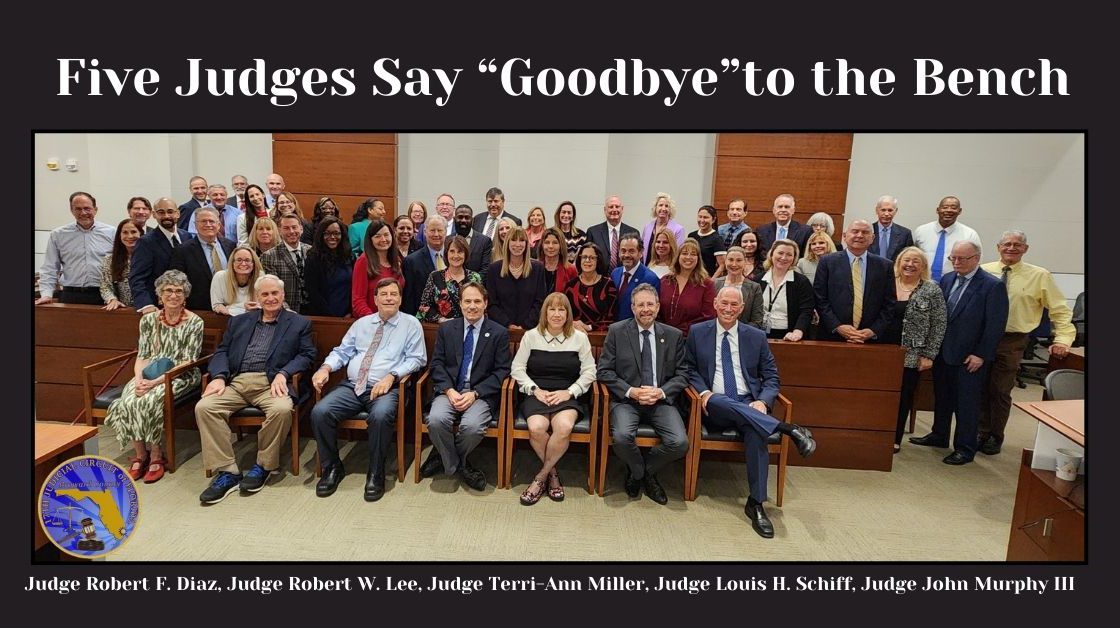 Celebrating Decades of Public Service: 5 Judges Retire