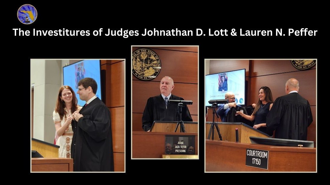Celebrating Two Judicial Robings!