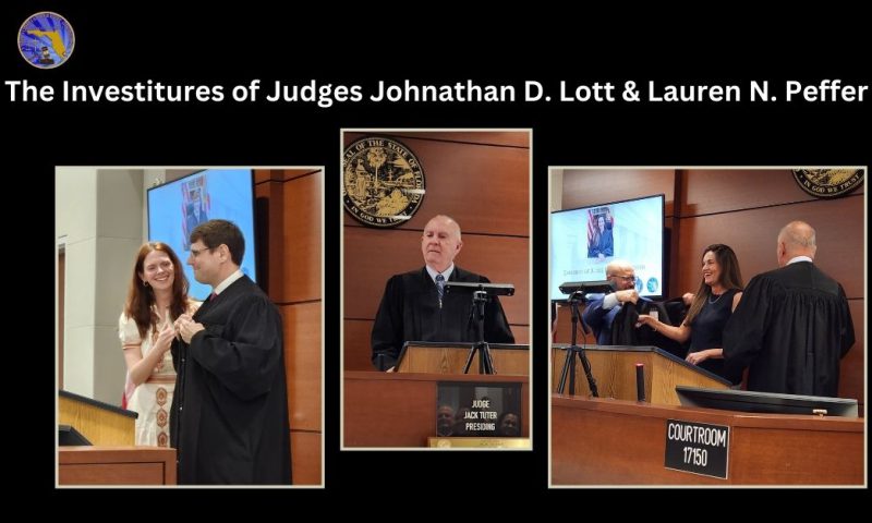 Celebrating Two Judicial Robings!