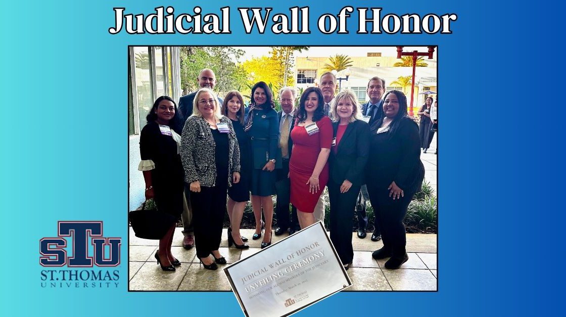 Unveiled: Judicial Wall of Honor at St. Thomas University