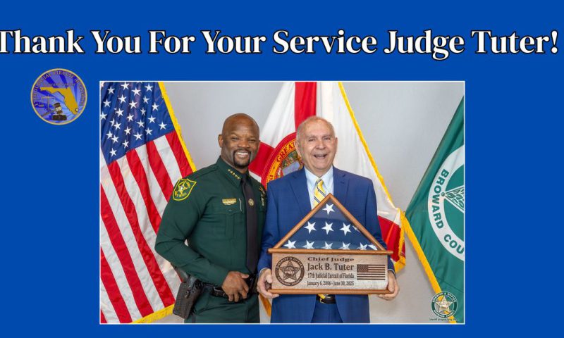 A Fond Farewell to Retiring Chief Judge Jack Tuter