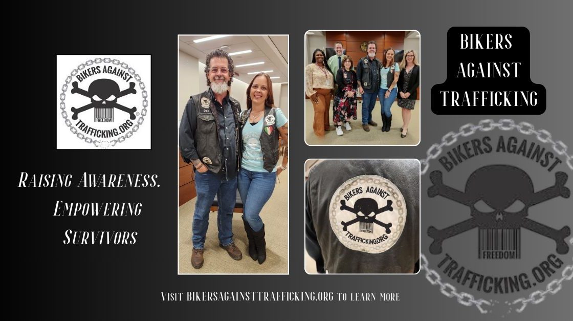 “Bikers Against Trafficking” Discusses Trauma for Problem-Solving Courts Month