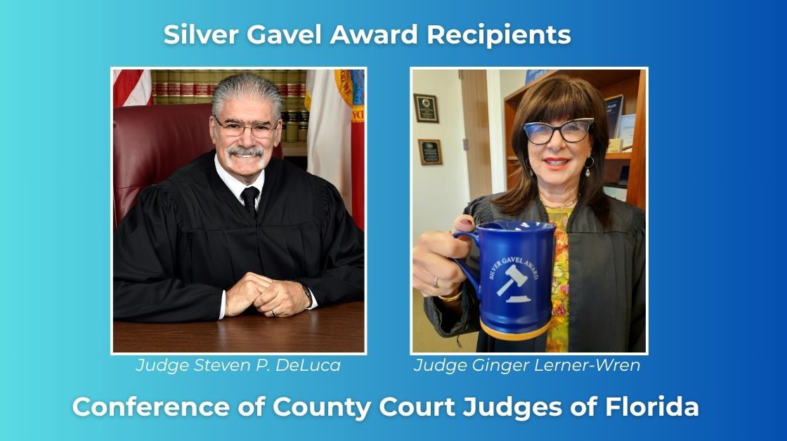 Judges DeLuca & Lerner-Wren Recognized for Decades of Judicial Service
