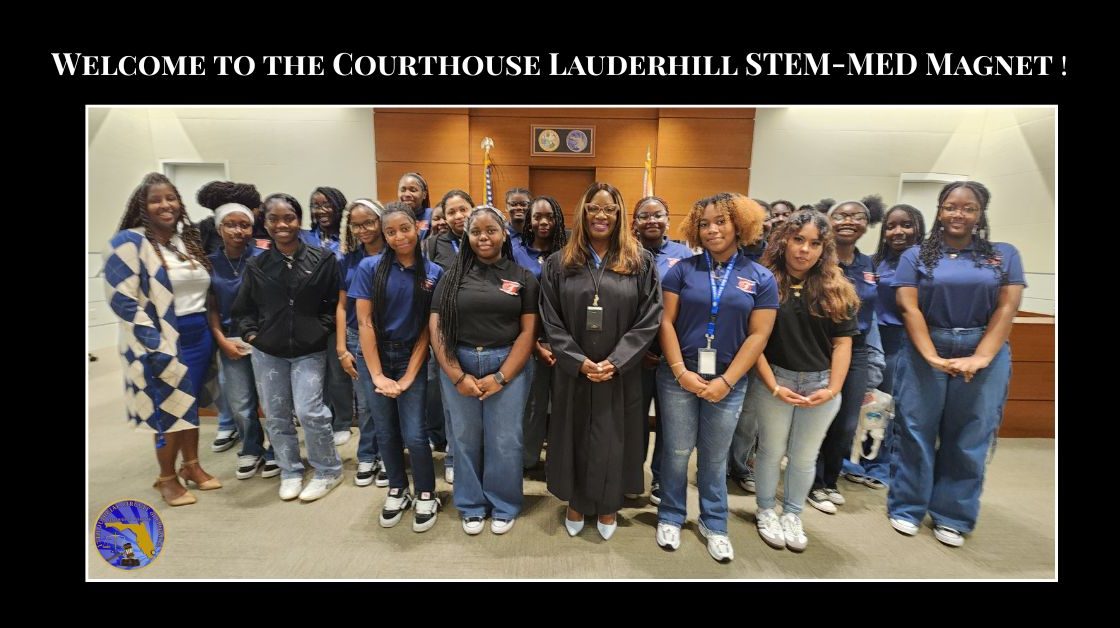 Women of Tomorrow Visit the Courts