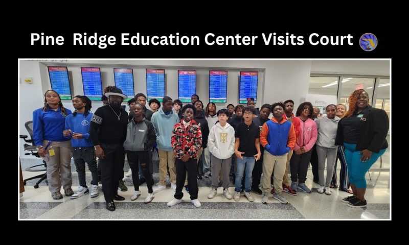 Pine Ridge Students Experience the Law Firsthand