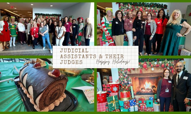 Celebrating Our Judicial Assistants This Holiday Season