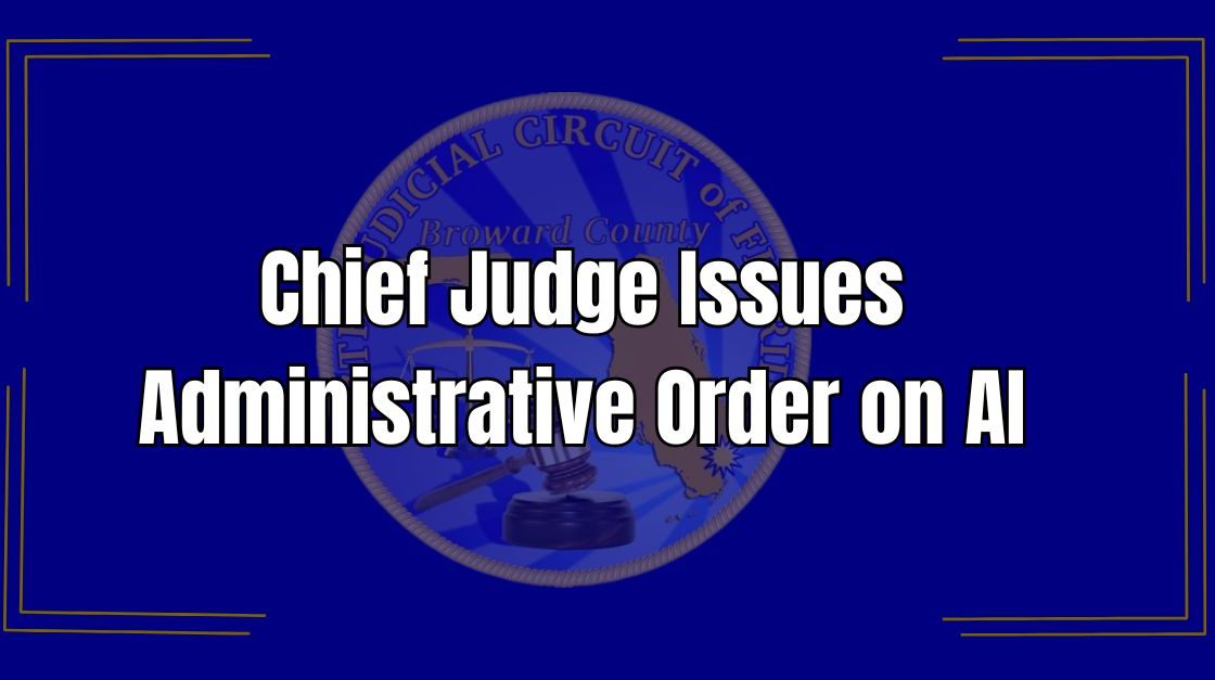 Chief Judge Carol-Lisa Phillips Issues Revised Administrative Order on the Use of AI in Court Filings