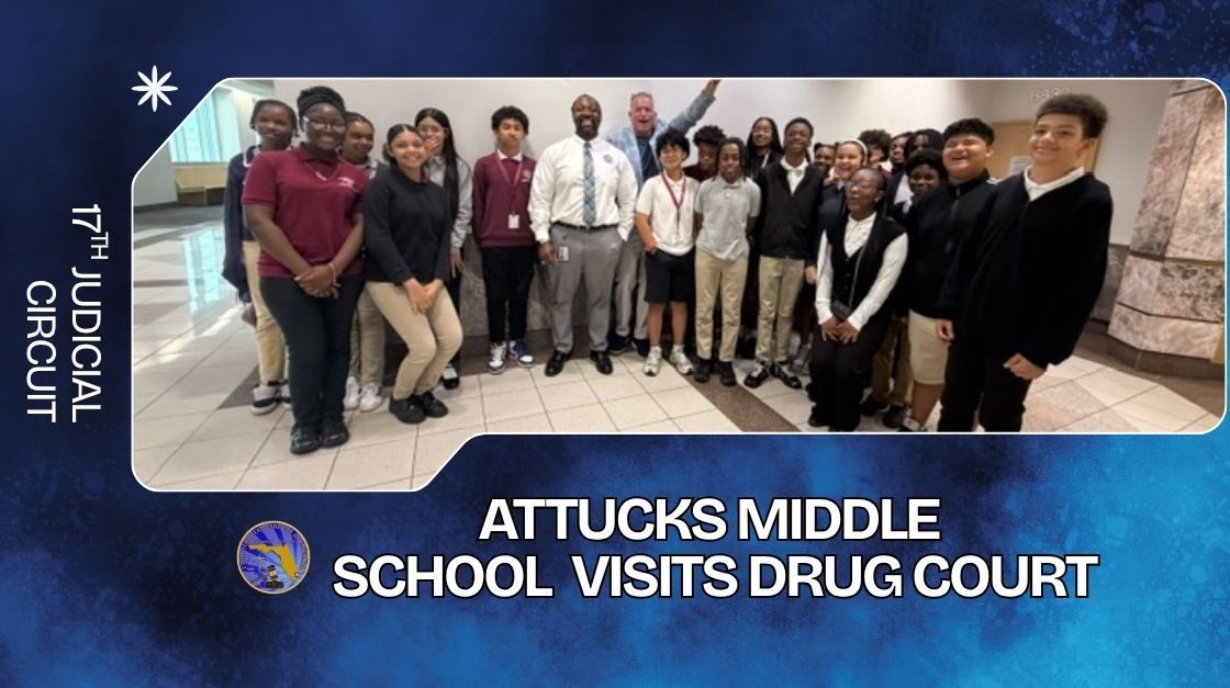 Attucks Students Visit Drug Court