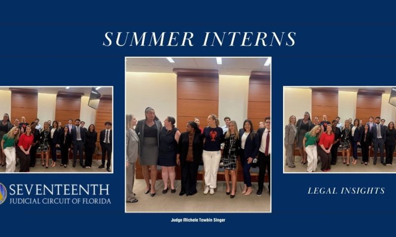 Trial Lawyers Mentor Interns and Share Expertise